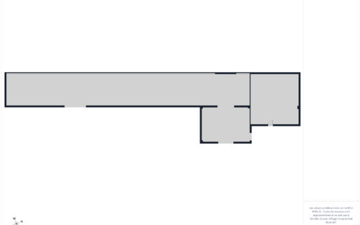 Surface de stockage d’environ 280 m2 au 1er sous-sol avec monte-charge