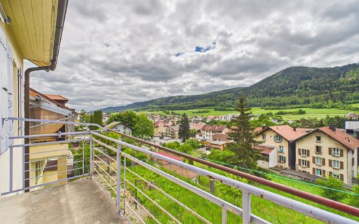 Très bel appartement de 4,5 pièces entièrement rénové au cœur de Vallorbe