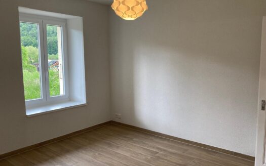Magnifique appartement de 2,5 pièces rénové avec jardin au cœur du village