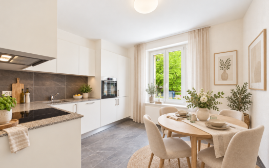 Très bel appartement de 4.5 pièces entièrement rénové au 1er étage au cœur de Vallorbe